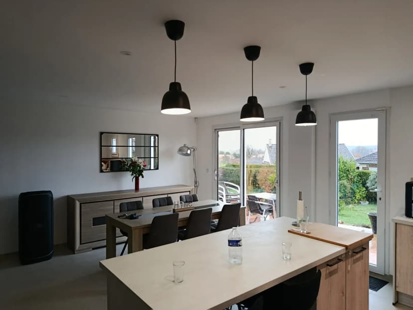 Installation d'éclairage LED moderne